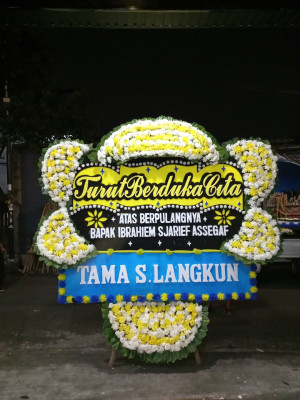 Papan Bunga Duka di Kalipancur