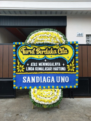 Papan Bunga Duka di Kalipancur