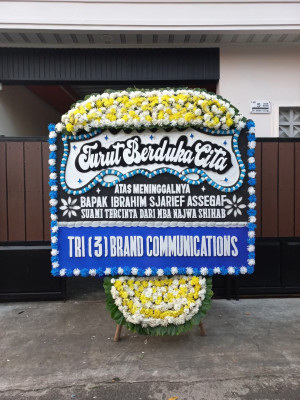 Papan Bunga Duka di Kalipancur